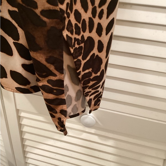 Natori Leopard Jersey Cover Up beach  Dress - Picture 5 of 10